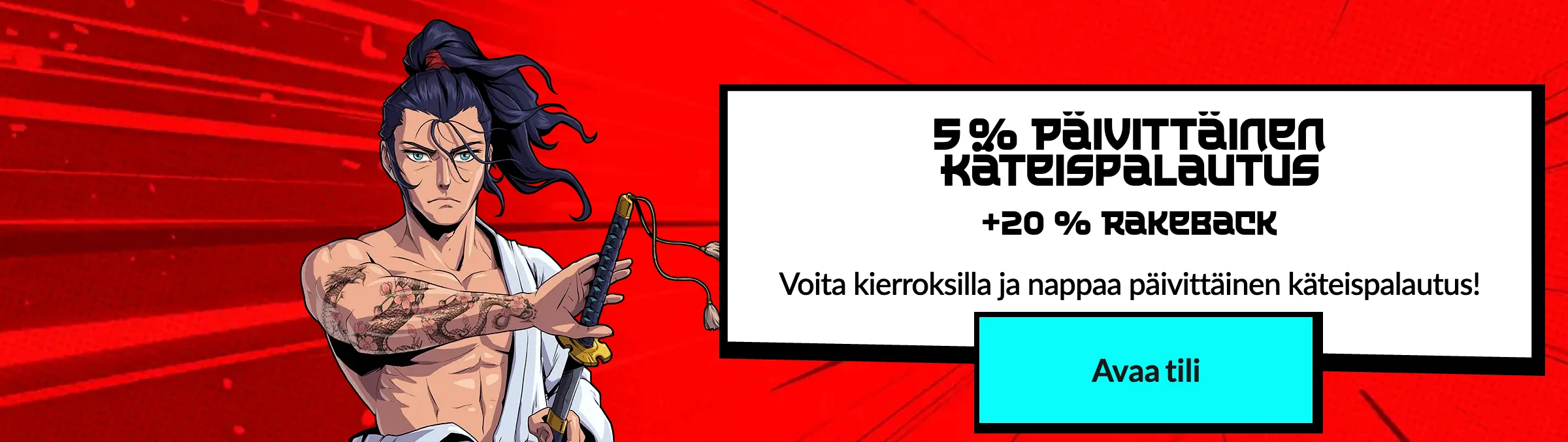 Manga Casino banner